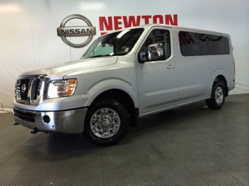 2014 nissan nv 3500 sl v8 nav leather 12 passenger loaded