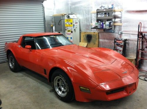 1980 chevrolet corvette l48, 2dr coupe, automatic, 350 engine, locking rear