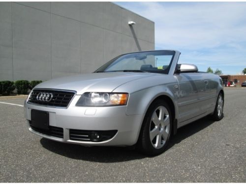 2004 audi a4 3.0 quattro cabriolet sport loaded 1 owner looks great must see