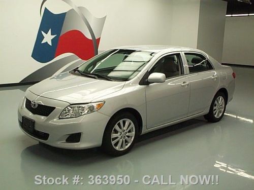 2010 toyota corolla le automatic cd audio alloys 57k mi texas direct auto