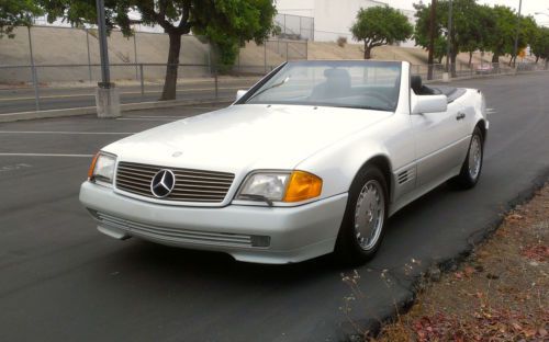 1991 mercedes-benz 500sl - 57k miles - excellent condition - all original