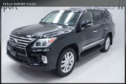 2013 lexus lx570,4k miles,black/black,rear entertainment,1.49% financing