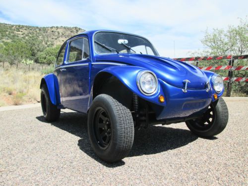 1964 big window baja bug - fresh paint - clean title - lots of new parts