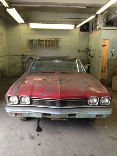 1968 Chevelle Convertible Barn Find, image 2