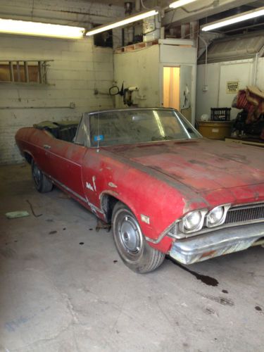 1968 Chevelle Convertible Barn Find, image 3