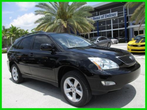 04 black onyx rx 330 3.3l v6 suv *heated leather seats *navigation *rear camera