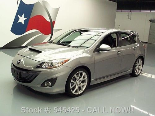 2012 mazda mazdaspeed3 touring 6-speed turbocharged 23k texas direct auto