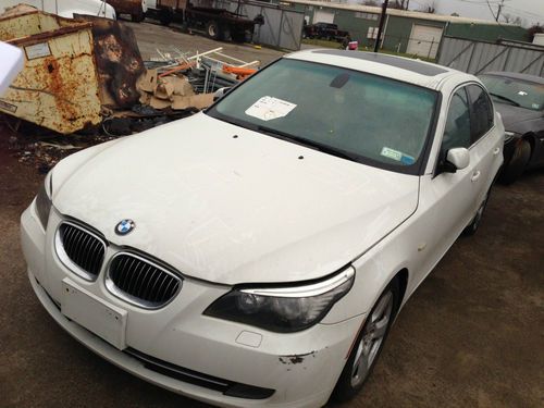 2008 bmw 535xi base sedan 4-door 3.0l salvage rebuildable flood no reserve