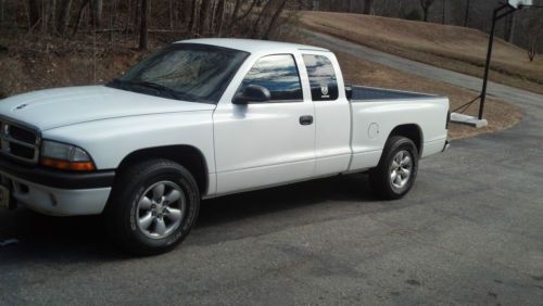 2004 white dodge dakota