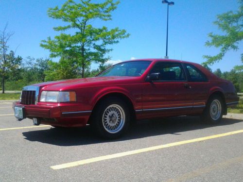 1990 lincoln mark vii lsc-se