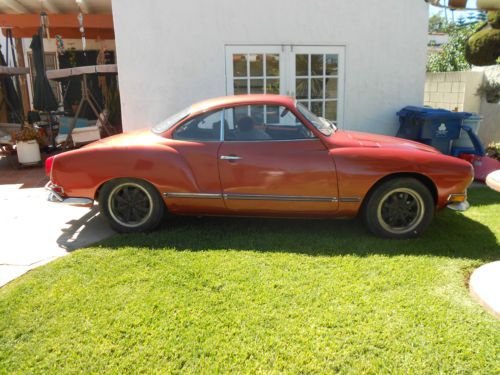 1970 Volkswagen Karmann Ghia Base 1.6L, image 2