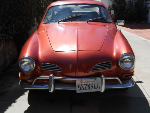 1970 Volkswagen Karmann Ghia Base 1.6L, image 3