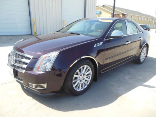 2008 cadillac cts-4  sedan 4-door 3.6l all wheel drive moonroof purple sharp!