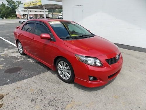 2010       low mileage    warranty!!        toyota corolla s      beautiful!!!!