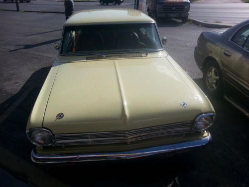 1963 chevy nova ii 2dr hardtop coupe