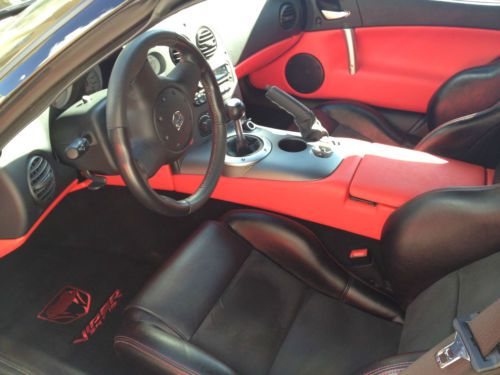 2008 dodge viper extremely rare mamba interior srt-10 coupe 8.4l v10