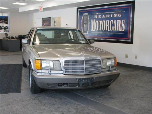 1991 mercedes 560 4dr sedan low miles, clean, gently used