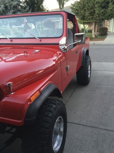 Jeep cj8 scrambler chevy 350 4spd 4x4 very nice paint runs excellent