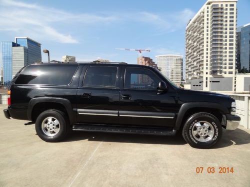 2002 CHEVY SUBURBAN LT LEATHER NEW TV DVD CD MP3 TX 2OWNERS NORUST DRIVES GREAT, image 7