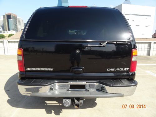 2002 CHEVY SUBURBAN LT LEATHER NEW TV DVD CD MP3 TX 2OWNERS NORUST DRIVES GREAT, image 9