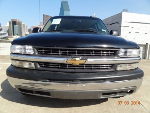 2002 CHEVY SUBURBAN LT LEATHER NEW TV DVD CD MP3 TX 2OWNERS NORUST DRIVES GREAT, image 11