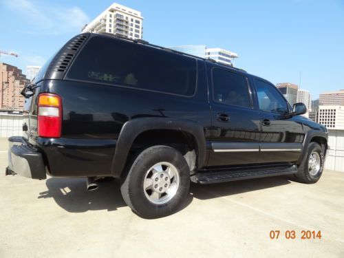 2002 CHEVY SUBURBAN LT LEATHER NEW TV DVD CD MP3 TX 2OWNERS NORUST DRIVES GREAT, image 12
