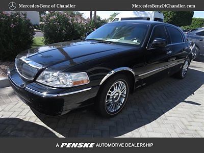 4dr sdn signature limited low miles sedan automatic gasoline 4.6l v8 efi ohc bla