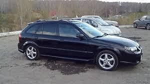 2002 mazda protege5 black hatchback