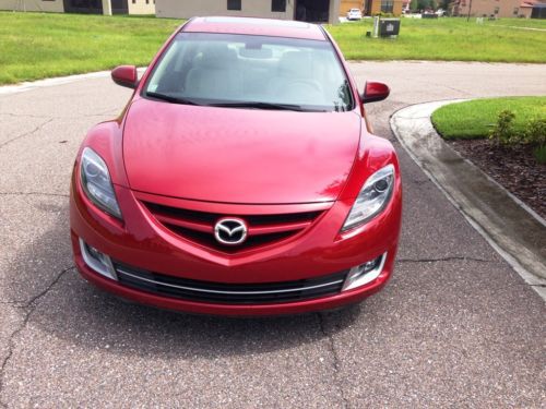 2009 mazda 6 s grand touring v6 sedan no reserve 11k low miles fully loaded!