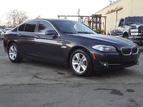 2012 bmw 528i damaged rebuilder fixer only 8k miles runs! economical wont last!!