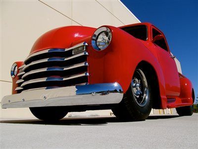 1952 chevrolet custom pickup stunning california hotrod truck selling no reserve