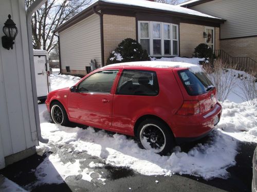 1999 volkswagen golf gl hatchback 2-door 2.0l 5 speed manual