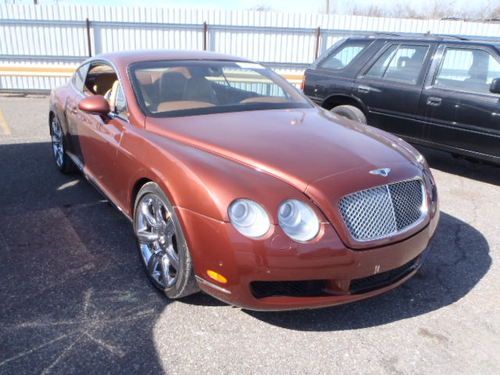 2007 bentley continental gt coupe 2-door 6.0l