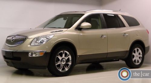 08 enclave cxl awd 8 pass lux pkg navi dvd/tv xenon pano towing prsitine