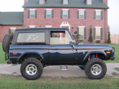 1974 bronco restored 4x4 custom lifted v8 auto convertible not blazer jeep fj40