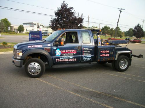 Ford f450 super duty wrecker