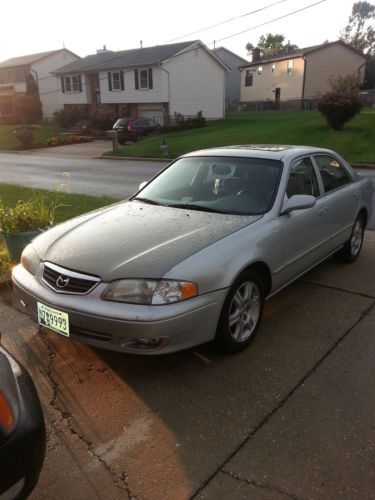 2001 mazda 626 lx sedan 4-door 2.5l