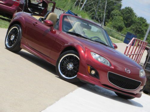 09 mazda miata mx5 grand touring 6spd-at bose xenon heated-seat leather wheels