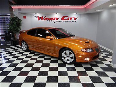 2006 ponitac gto coupe ls2 v8 6-speed brazen orange only 29k 100% stock &amp; mint!