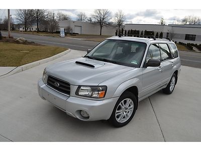 2004 subaru forester 2.5 xt turbo awd 5 speed manual 2 owners , 8 service record