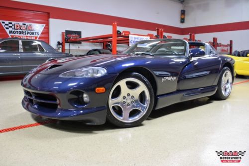 2001 dodge viper rt/10 roadster 19,164 miles removable hardtop rare 1 of 132