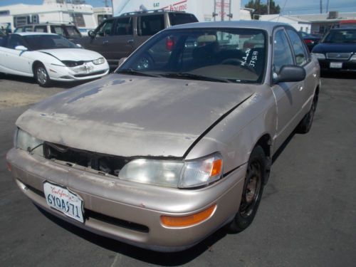 1996 toyota corolla no reserve