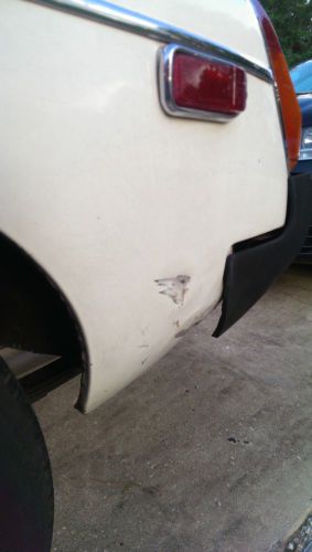 1978 MG MGB White Original Clean Convertible British Car, image 2