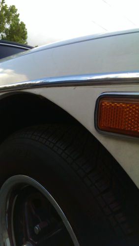 1978 MG MGB White Original Clean Convertible British Car, image 3