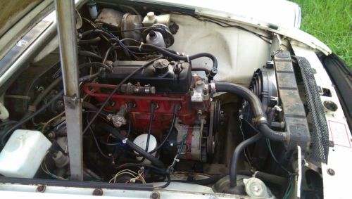 1978 MG MGB White Original Clean Convertible British Car, image 7