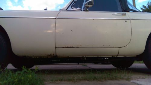 1978 MG MGB White Original Clean Convertible British Car, image 11