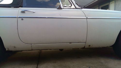 1978 MG MGB White Original Clean Convertible British Car, image 12