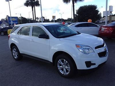 Chevrolet equinox fwd 4dr ls new suv automatic 2.4l 4 cyl  summit white