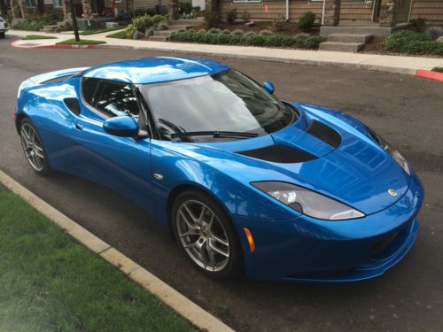 Lotus : evora sport 2+2 2011 lotus evora laser blue loaded nav camera