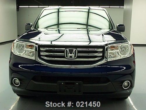 2013 honda pilot ex-l sunroof rear cam htd leather 10k texas direct auto